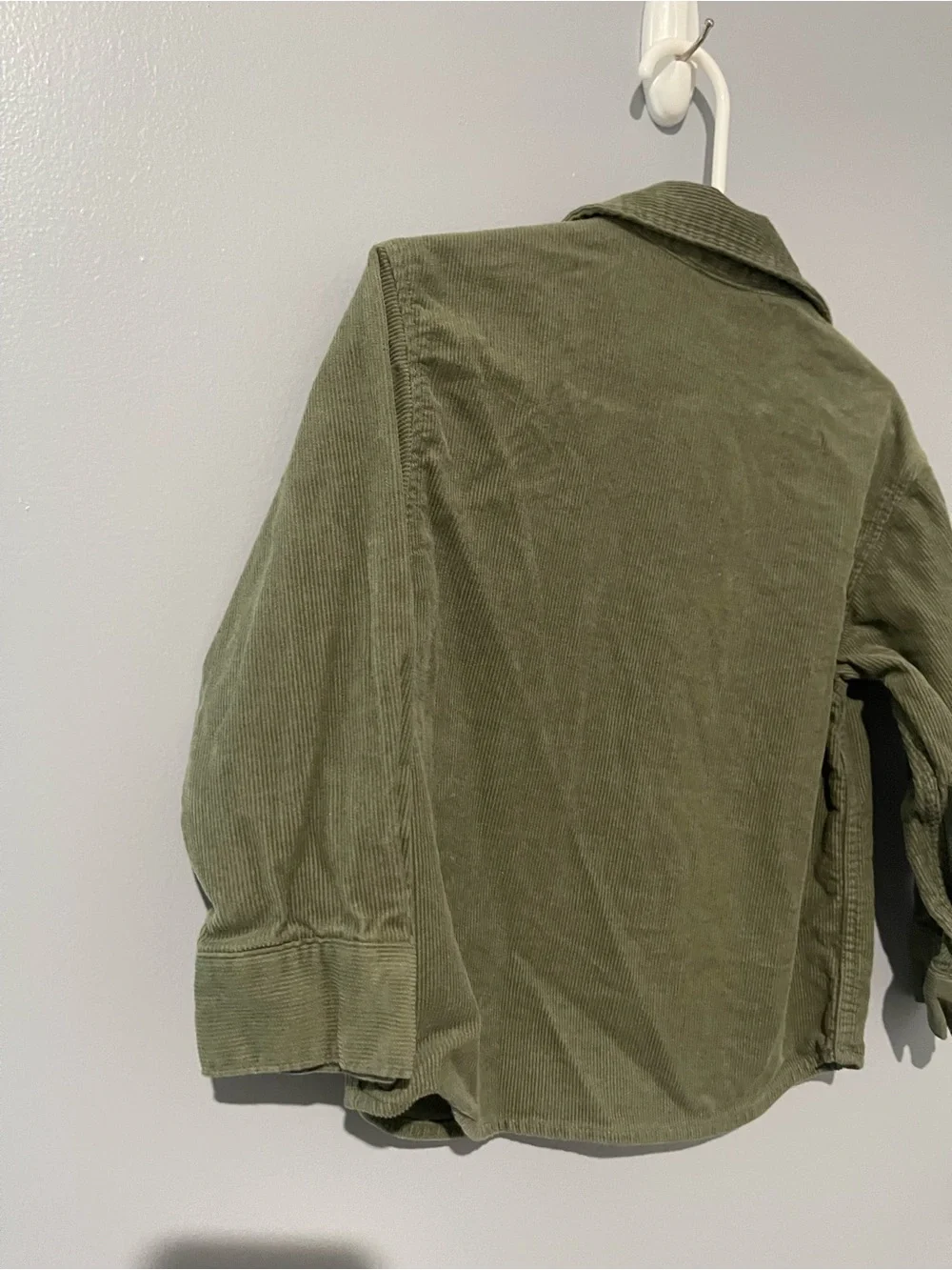Olive Green Corduroy Shirt - H&M | 3T